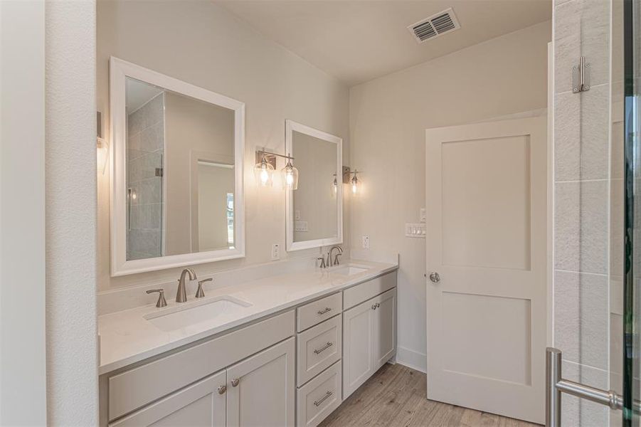 Furnished interior view inside a new home in , Wills Point (Image 7).
