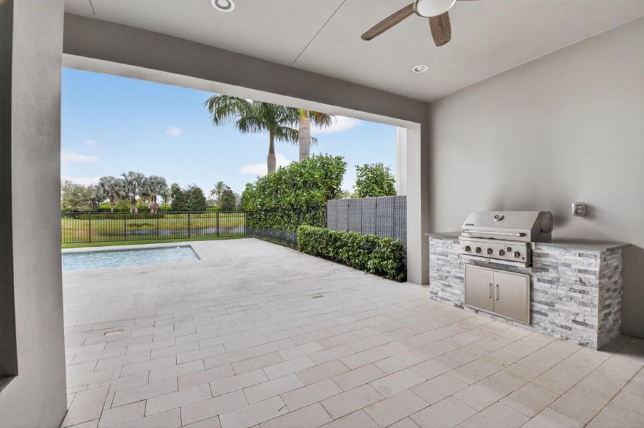 Exterior details and patio area of a home in , Boca Raton (Image 31).