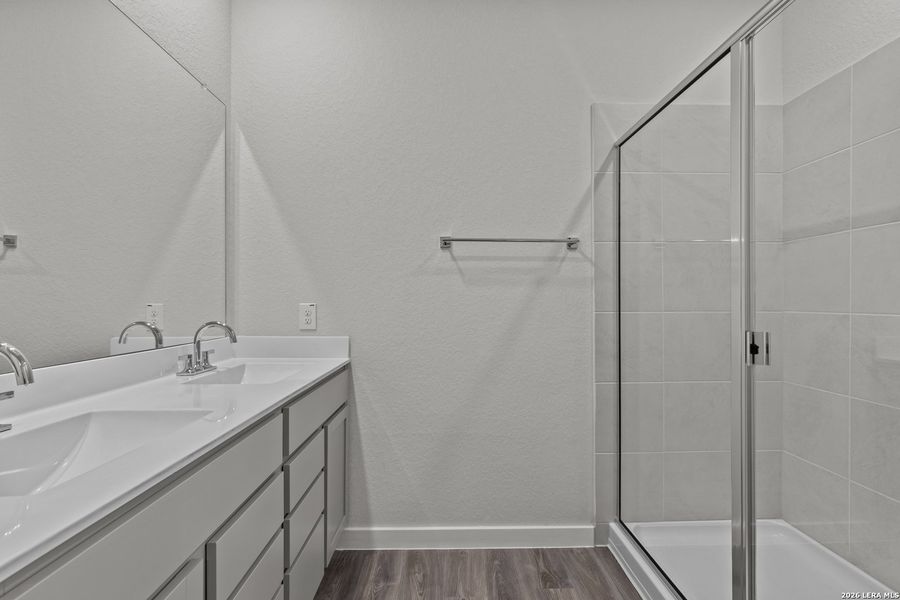 Furnished interior view inside a new home in Park Place, New Braunfels (Image 4).