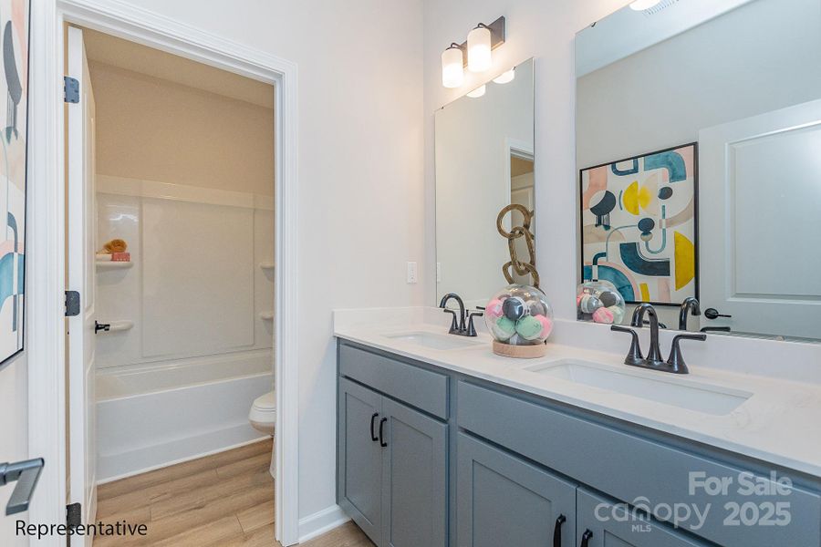 Furnished interior view inside a new home in Winecoff, Salisbury (Image 15).