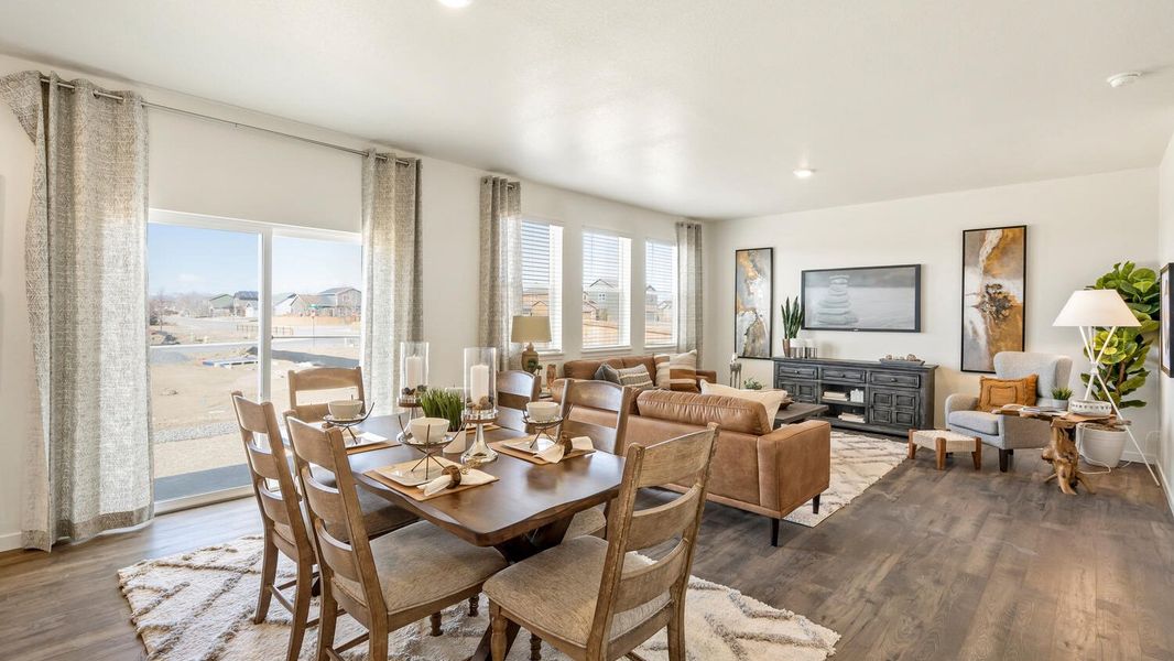 Furnished interior view inside a new home in Tailholt, Severance (Image 12). Furnished interior view inside a new home in Tailholt, Severance (Image 12).