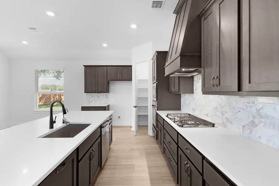 Furnished interior view inside a new home in Broken Oak, Georgetown (Image 5). Furnished interior view inside a new home in Broken Oak, Georgetown (Image 5).