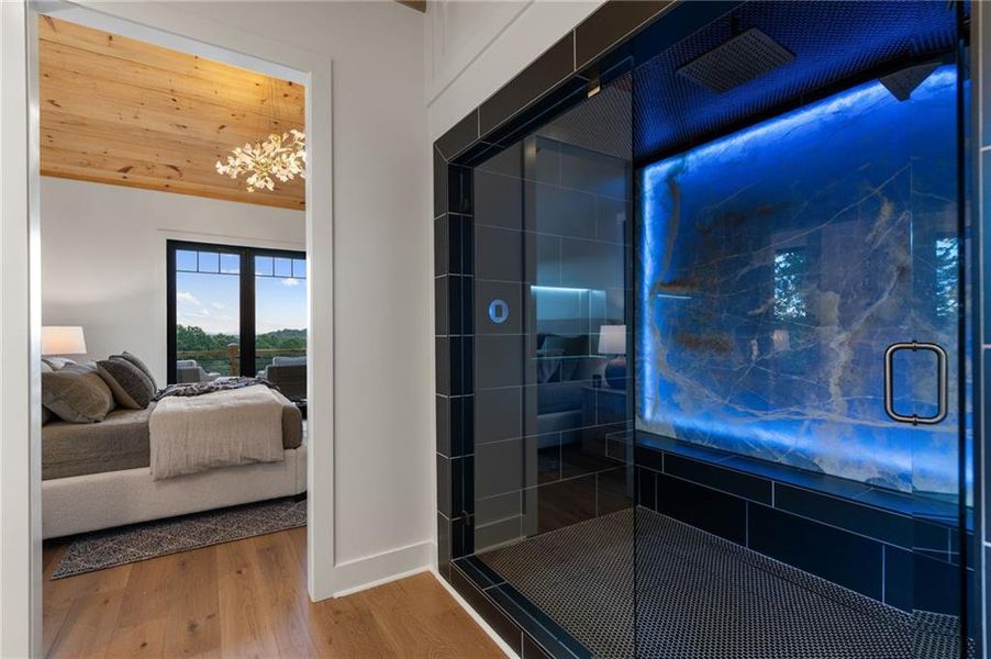 Furnished interior view inside a new home in , Morganton (Image 23).