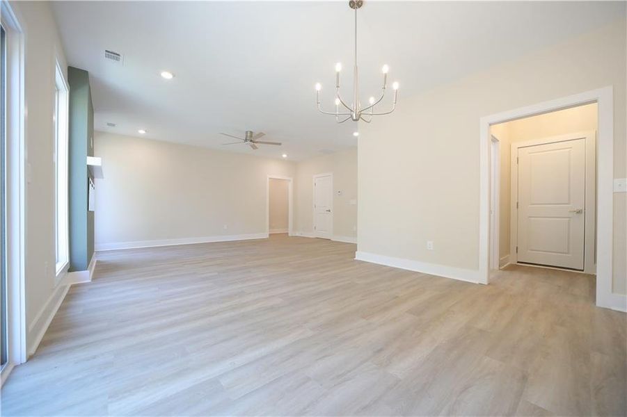 Spacious, unfurnished interior of a new home in , Covington (Image 17).