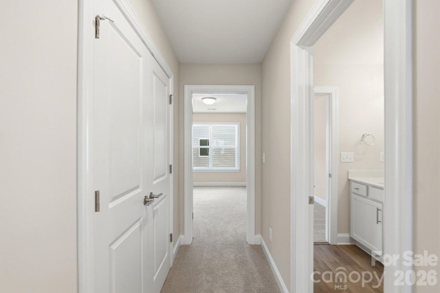 Upper level hallway