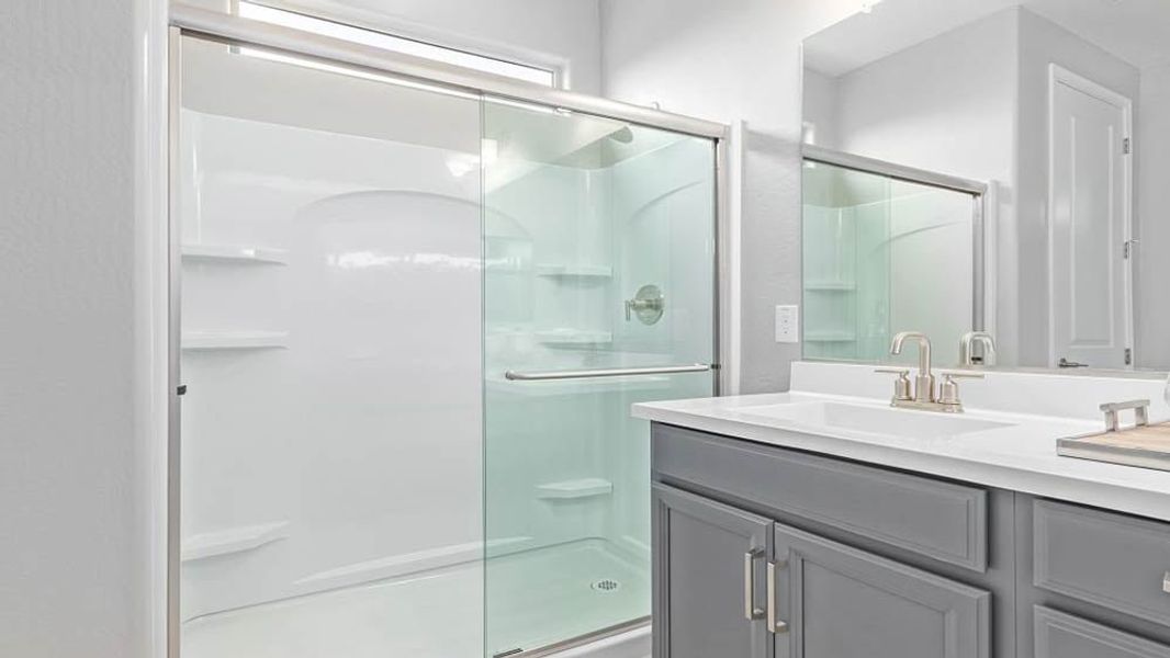 Representative furnished interior of a home built from the Sapphire by Taylor Morrison in Paradisi, Surprise (Image 23).