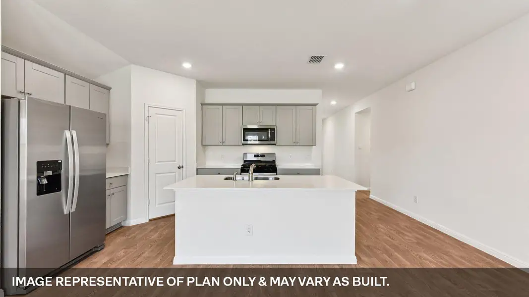 Furnished interior view inside a new home in Southgrove, Kyle (Image 5).