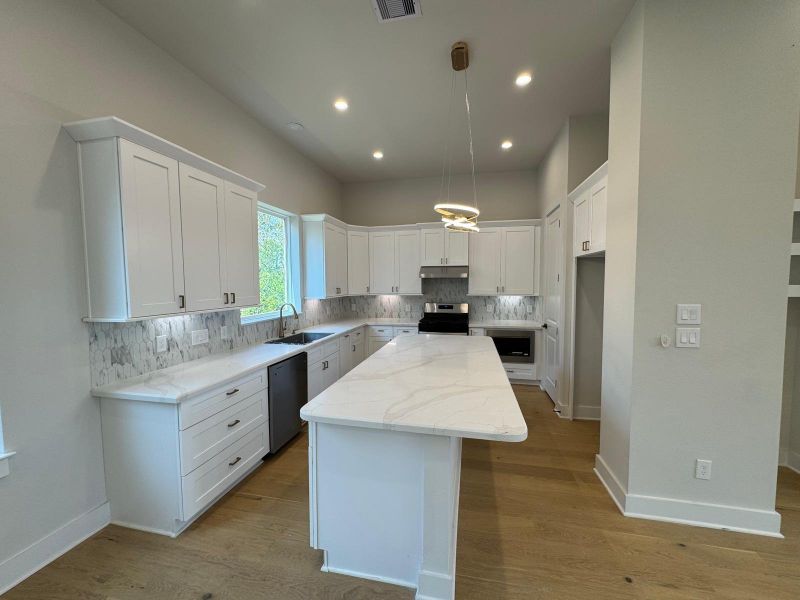 Furnished interior view inside a new home in , Houston (Image 12).