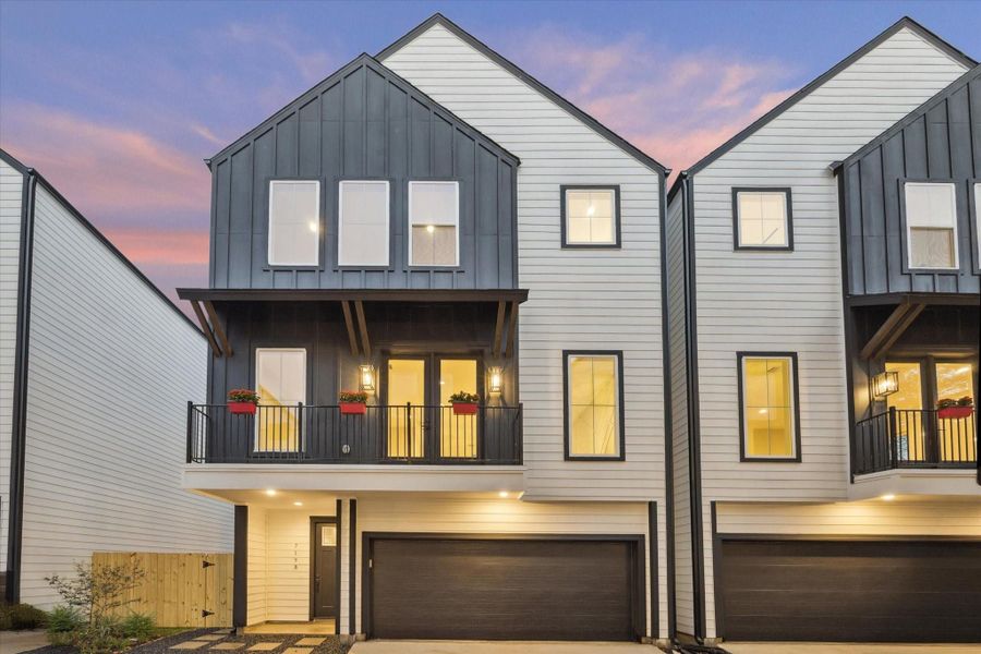 Front exterior of a new home in , Houston, TX, highlighting curb appeal (Image 2). Front exterior of a new home in , Houston, TX, highlighting curb appeal (Image 2).