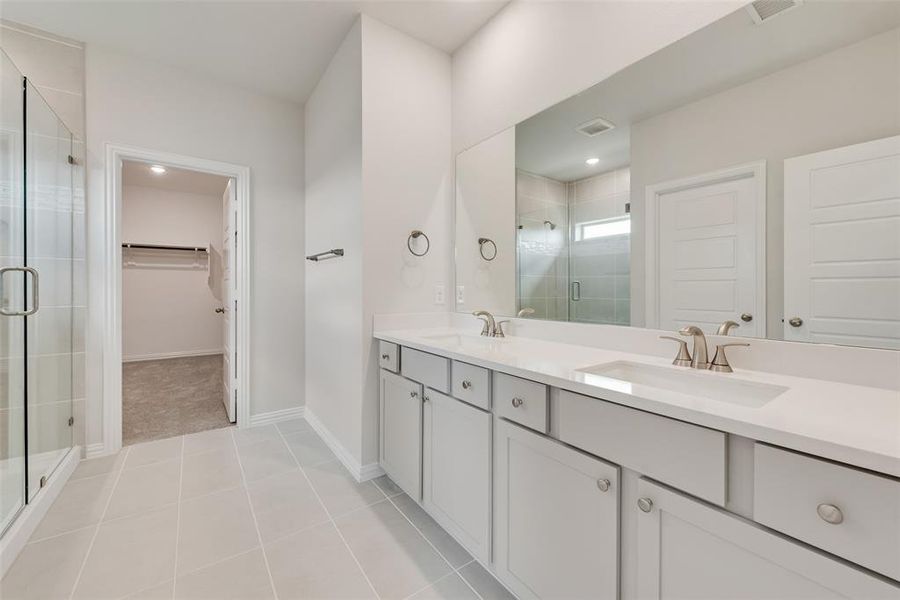 Furnished interior view inside a new home in Spiritas Ranch, Little Elm (Image 7).