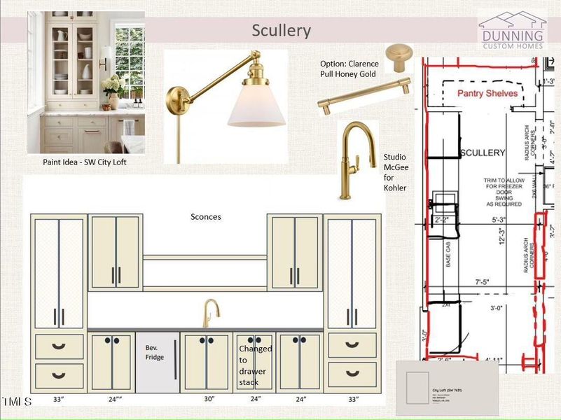 9 - Scullery mood board