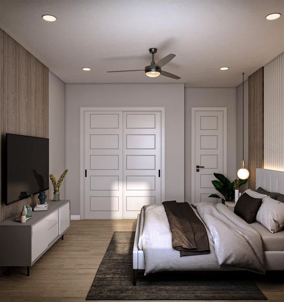 Furnished interior view inside a new home in , Palm Coast (Image 6).