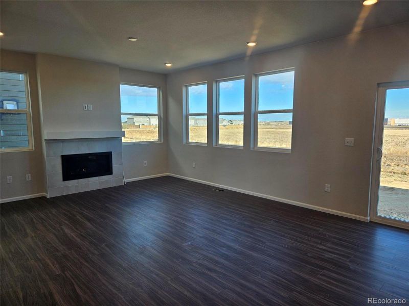 Spacious, unfurnished interior of a new home in The Cottages Collection at Ridgeline Vista, Brighton (Image 15). Spacious, unfurnished interior of a new home in The Cottages Collection at Ridgeline Vista, Brighton (Image 15).