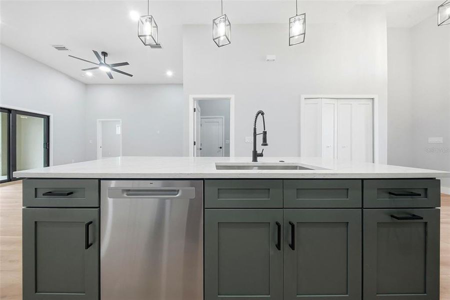 Furnished interior view inside a new home in , Punta Gorda (Image 11).