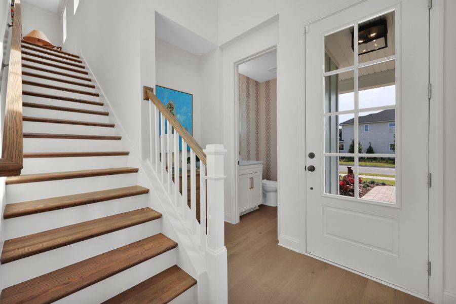 Representative unfurnished interior of a home built from the Atlas by Riverside Homes in Seabrook Village at Nocatee, Ponte Vedra (Image 27).