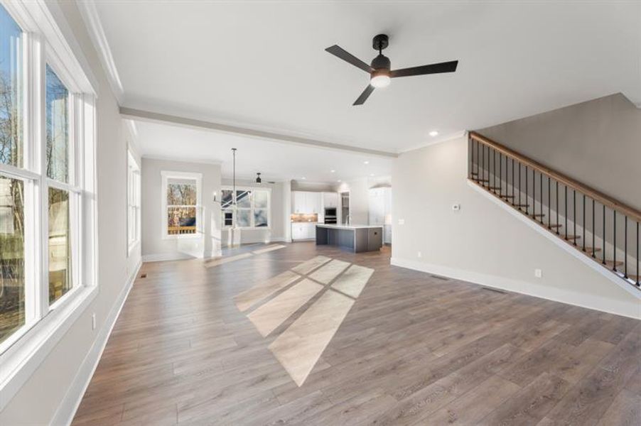 Spacious, unfurnished interior of a new home in Arden on Lanier, Cumming (Image 21).