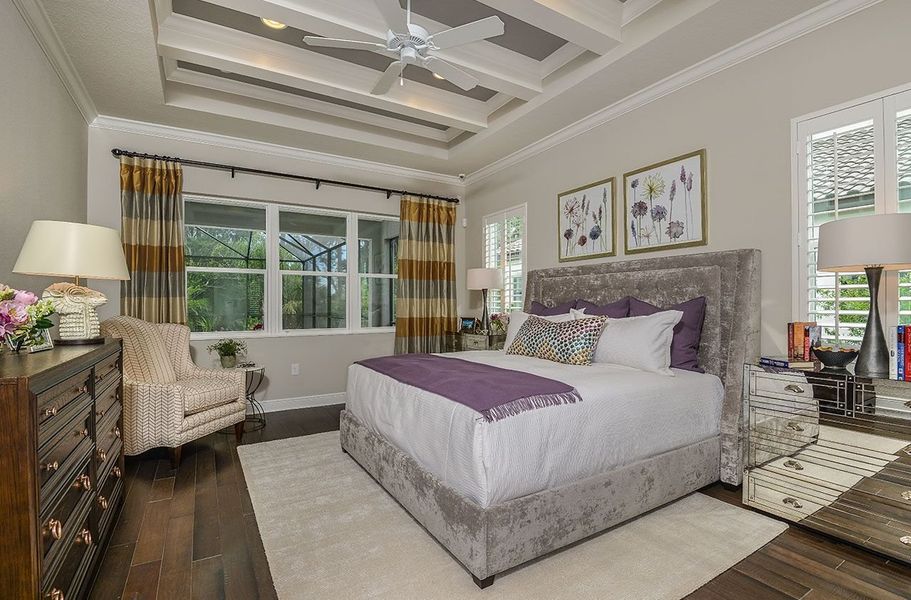 Furnished interior view inside a new home in Grand Palm, Venice (Image 9).