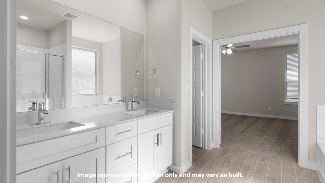 Furnished interior view inside a new home in Northwest Passage, Midland (Image 7).