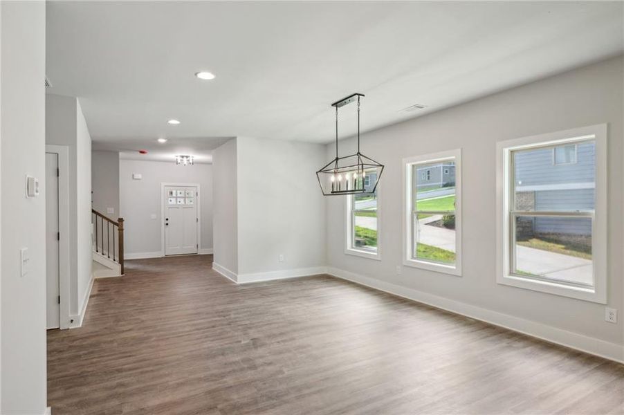 Spacious, unfurnished interior of a new home in , Atlanta (Image 17).