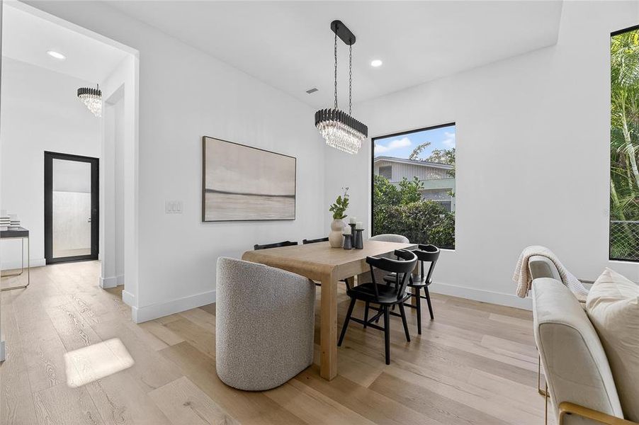 Furnished interior view inside a new home in , Sarasota (Image 54).