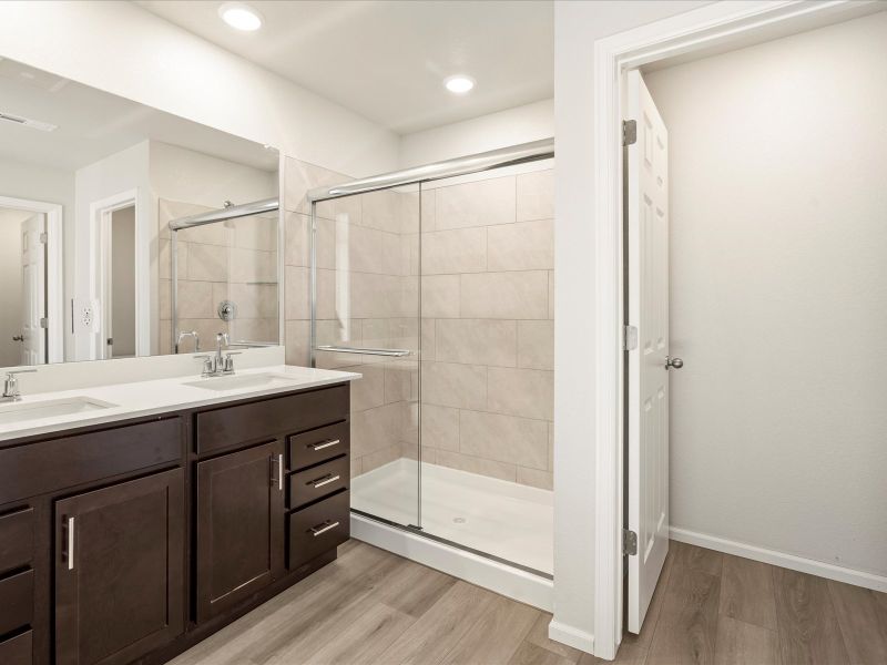 Furnished interior view inside a new home in Lorson Ranch: The Trail Collection, Colorado Springs (Image 5).