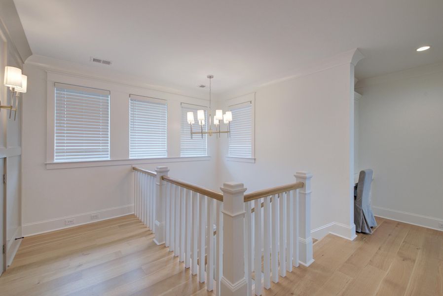 Spacious, unfurnished interior of a new home in Daniel Island Park, Charleston (Image 23).
