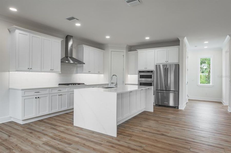 Furnished interior view inside a new home in , Palm Harbor (Image 12).