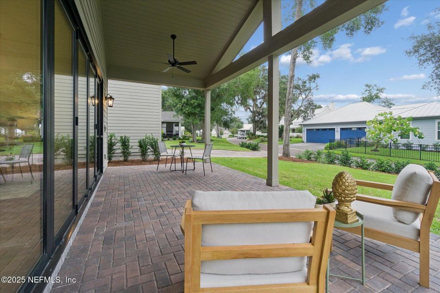 Exterior details and patio area of a home in , Yulee (Image 2). Exterior details and patio area of a home in , Yulee (Image 2).