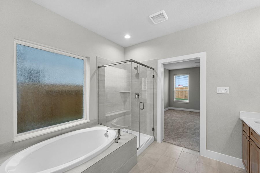 Furnished interior view inside a new home in Morton Creek Ranch, Katy (Image 8).
