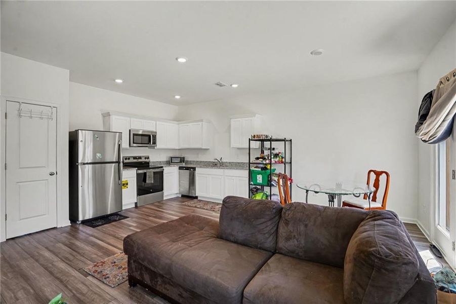 Furnished interior view inside a new home in , Locust Grove (Image 6).