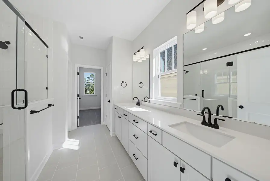 Furnished interior view inside a new home in Sweetbrier, Durham (Image 12).