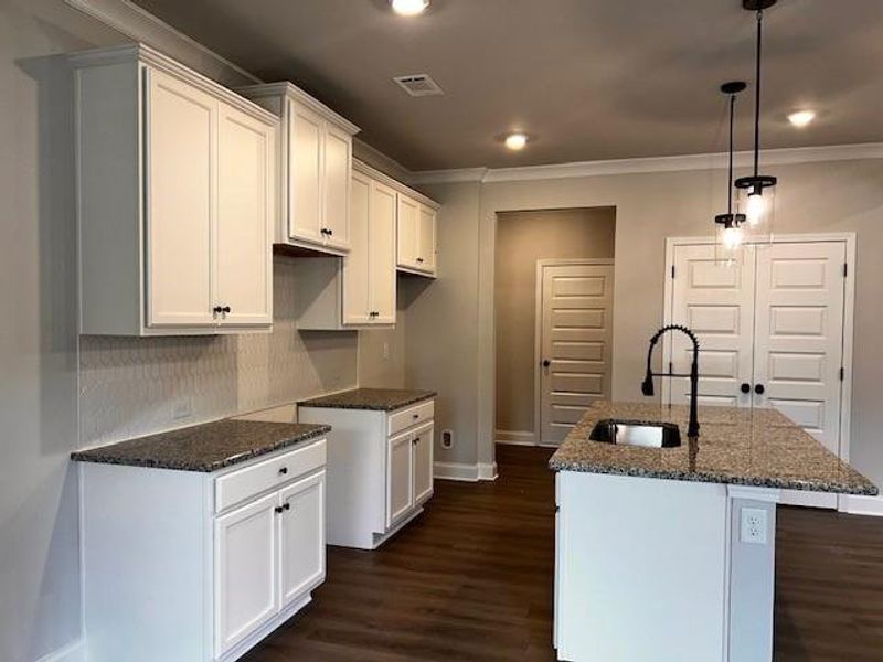 Furnished interior view inside a new home in Crofton Place Enclave, Snellville (Image 16). Furnished interior view inside a new home in Crofton Place Enclave, Snellville (Image 16).
