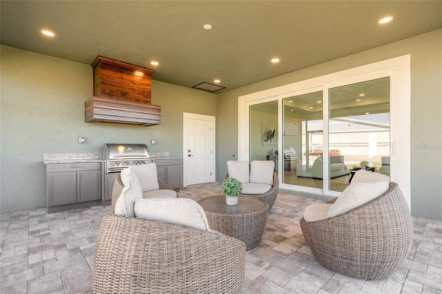 Exterior details and patio area of a home in , Edgewater (Image 24). Exterior details and patio area of a home in , Edgewater (Image 24).