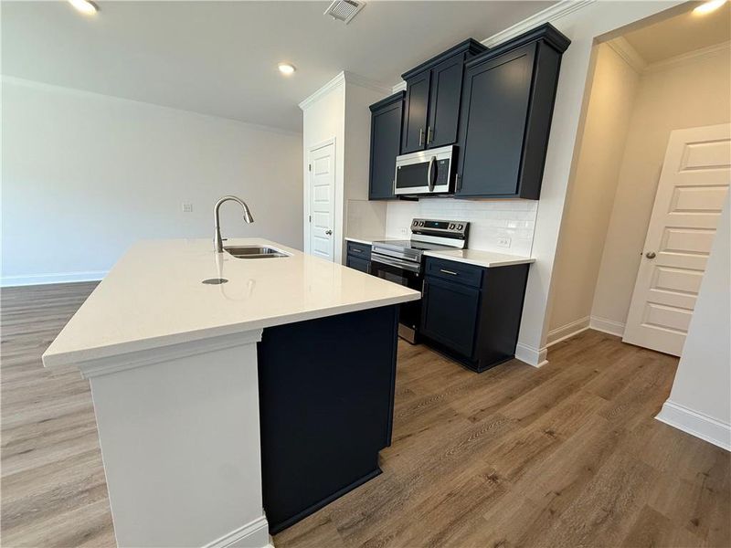 Furnished interior view inside a new home in Somerset at Riverbrook, Gainesville (Image 11).