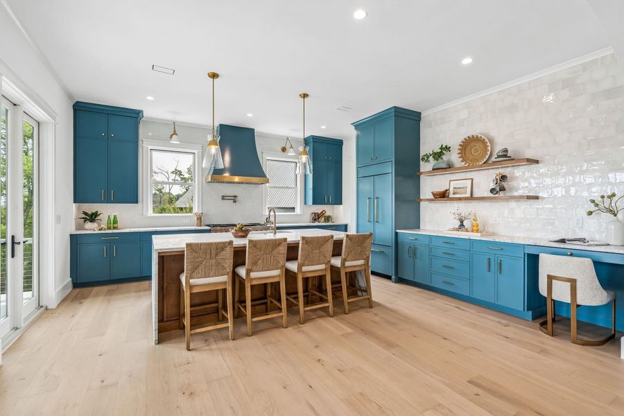 Furnished interior view inside a new home in , Johns Island (Image 11).