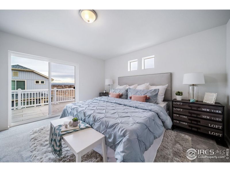 Furnished interior view inside a new home in , Johnstown (Image 18). Furnished interior view inside a new home in , Johnstown (Image 18).