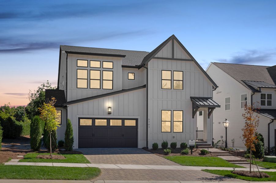 Representative exterior photo of a completed home built from the Laguna Sur by Classica Homes in Enclave at McKee, Charlotte, NC (Image 29).