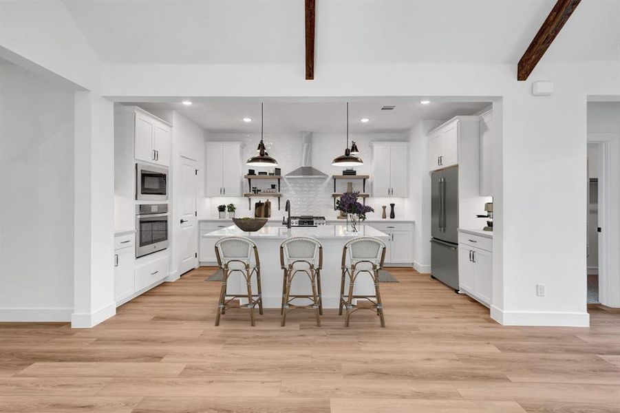 Furnished interior view inside a new home in Heritage Ranch, Sherman (Image 17). Furnished interior view inside a new home in Heritage Ranch, Sherman (Image 17).
