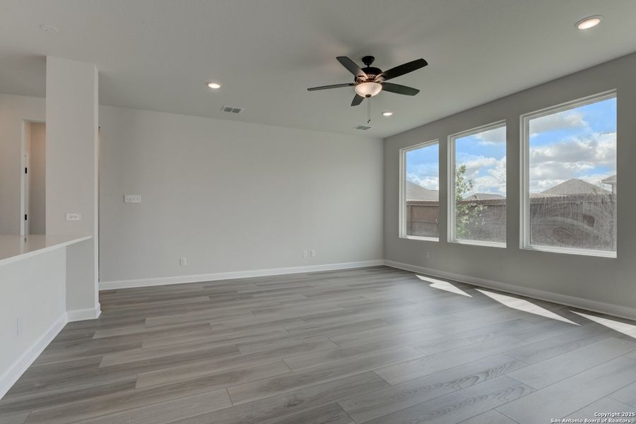 Spacious, unfurnished interior of a new home in Megan's Landing 50's, Castroville (Image 32). Spacious, unfurnished interior of a new home in Megan's Landing 50's, Castroville (Image 32).