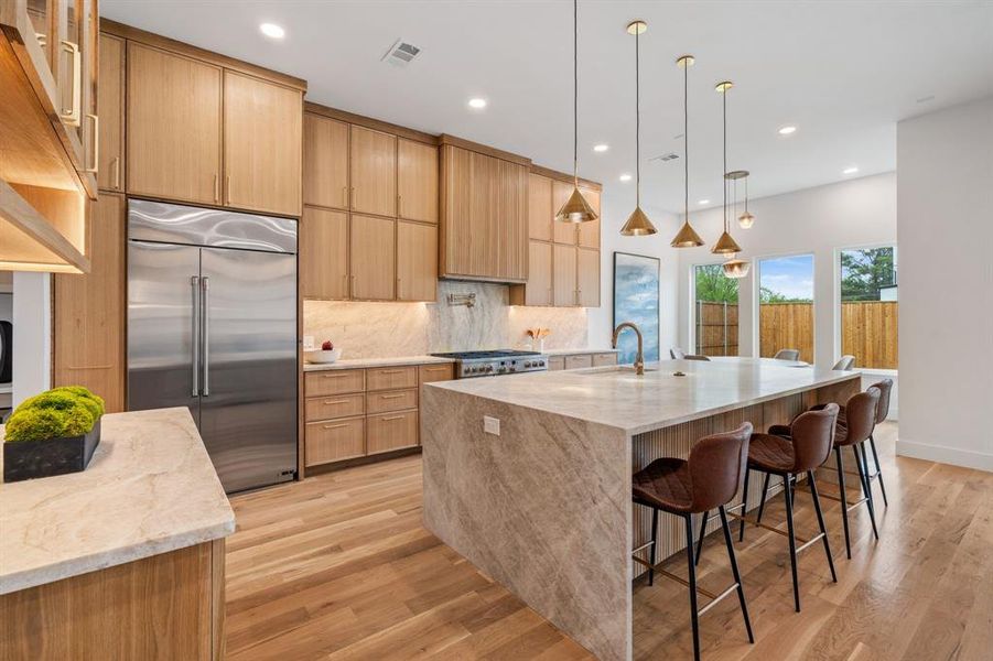 Furnished interior view inside a new home in , Dallas (Image 4).