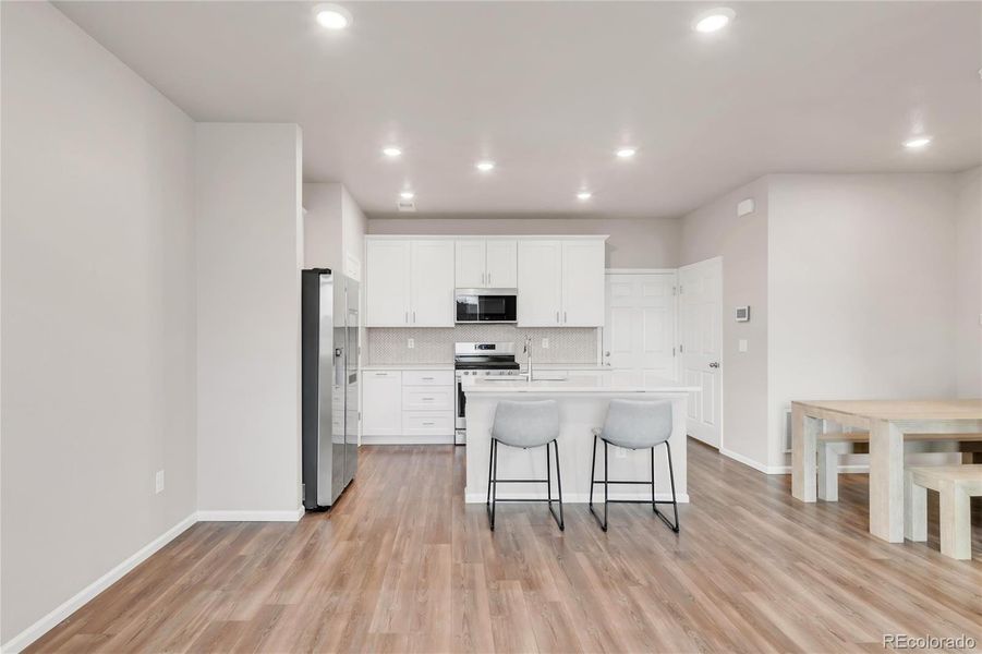 Furnished interior view inside a new home in , Littleton (Image 7).