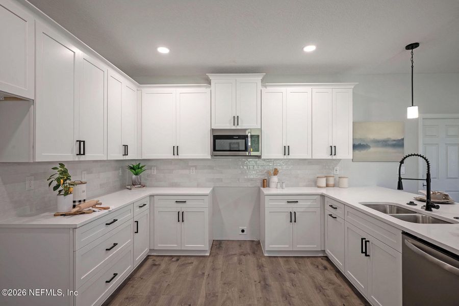 Furnished interior view inside a new home in , St. Johns (Image 19).