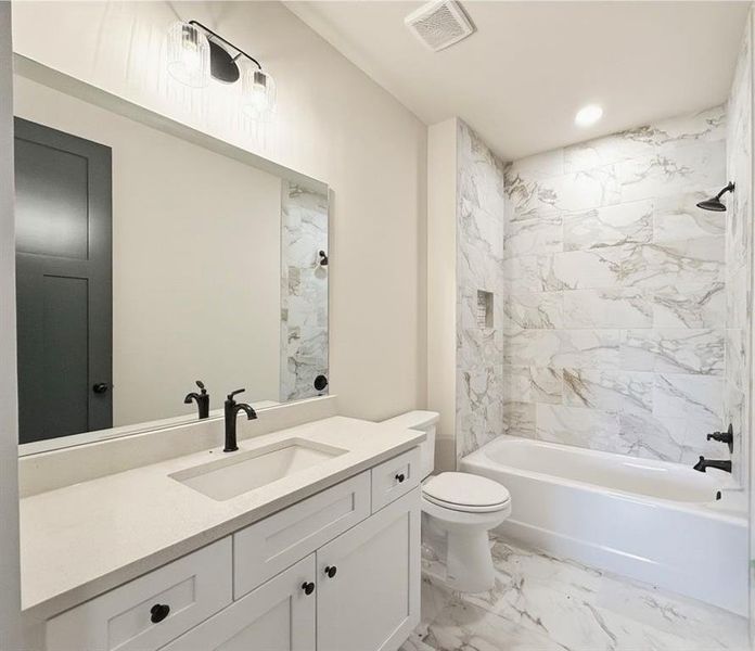 Furnished interior view inside a new home in , Rydal (Image 13).