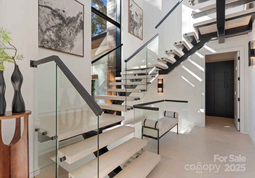 Furnished interior view inside a new home in , Norwood (Image 25).