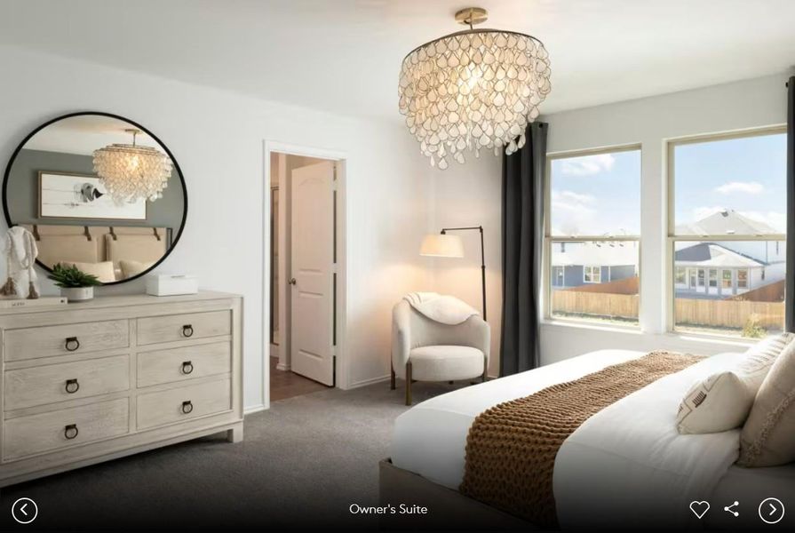 Photo of Pulte model home with same floor plan, not of actual home listed. Photo of Pulte model home with same floor plan, not of actual home listed.