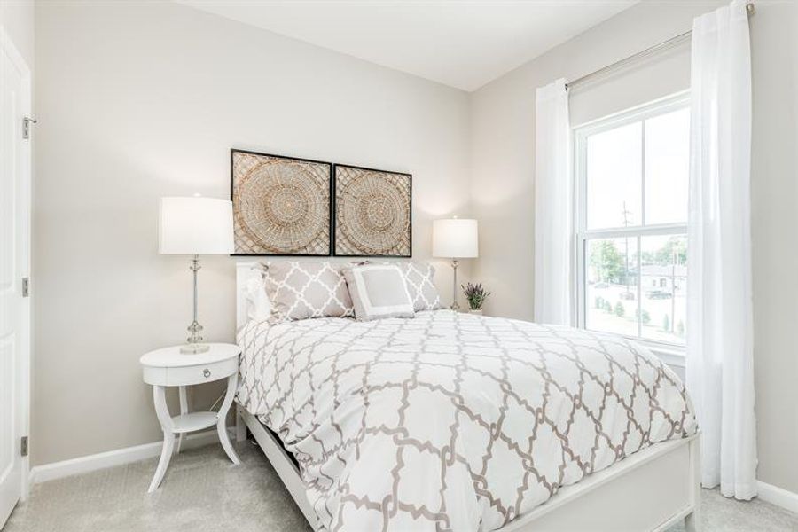 Representative furnished interior of a home built from the Beethoven by Ryan Homes in The Towns at Millwood, Charlotte (Image 12).
