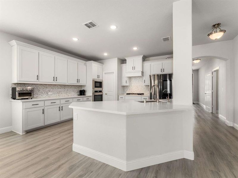 Furnished interior view inside a new home in Emerald Vista, Wylie (Image 10). Furnished interior view inside a new home in Emerald Vista, Wylie (Image 10).