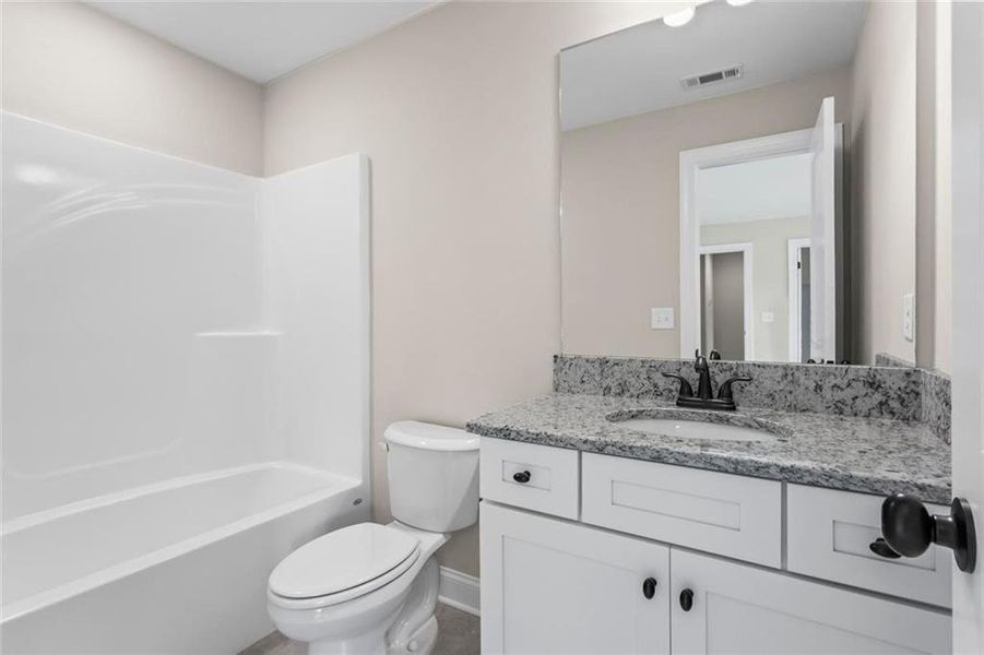 Furnished interior view inside a new home in , Dallas (Image 15).