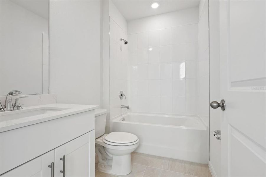 Furnished interior view inside a new home in Crosswinds - Signature Series, Haines City (Image 9).