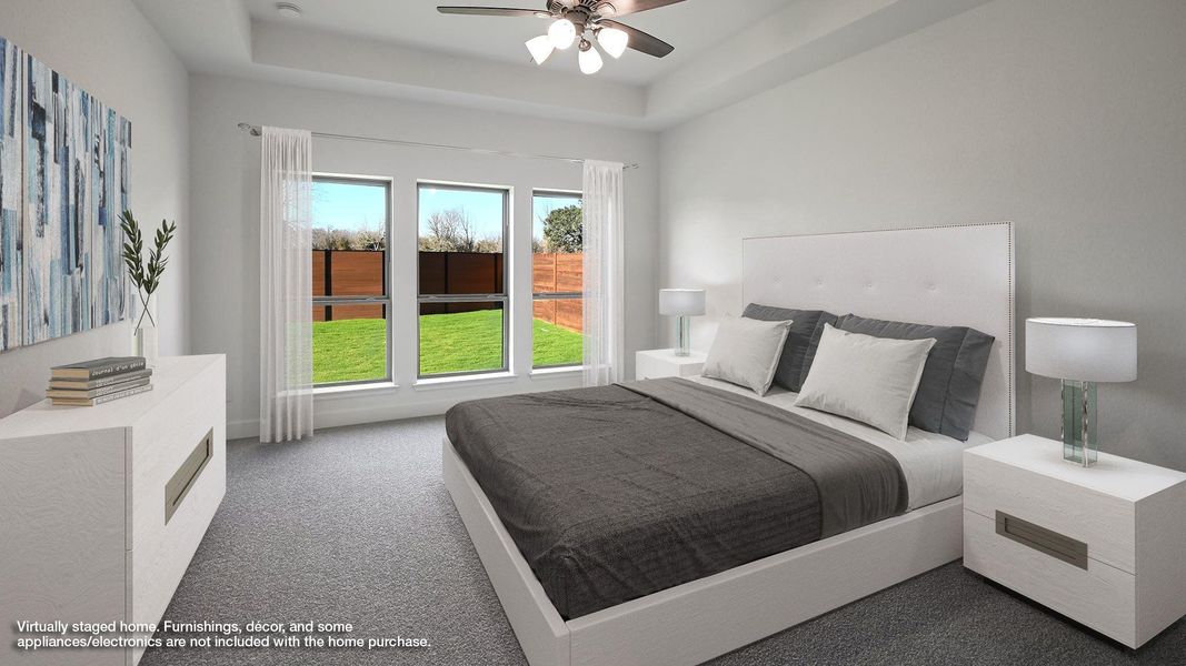 Furnished interior view inside a new home in Juniper Springs, Lockhart (Image 7).
